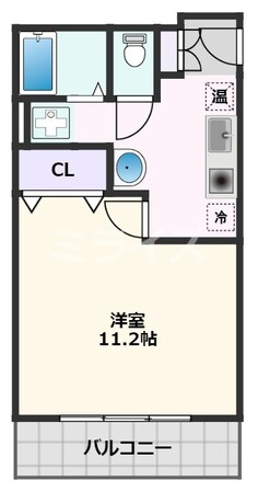 サンメゾンⅧの物件間取画像